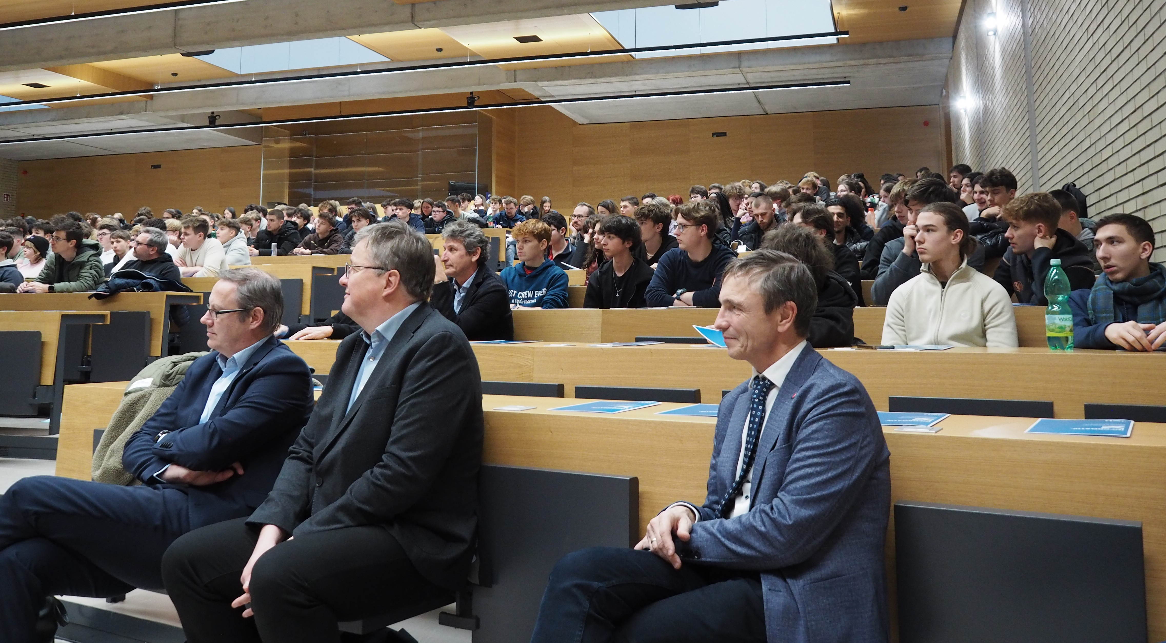 Impression der Zuschauer beim Adolf Adam Informatikpreis 2025